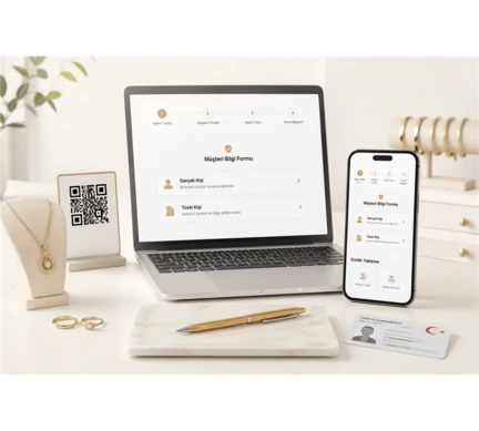 Kuyumculara Özel Bilgi Formu ve Web Site Paketi