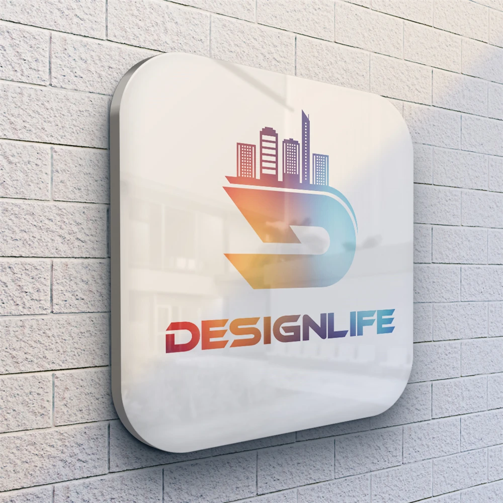 Design Life Mobil Uygulama Logo Tasarımı