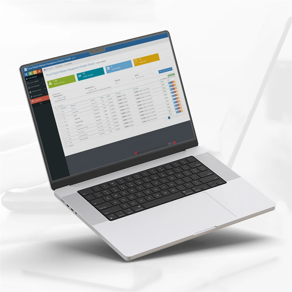 Maliyet Hesaplama Programı - Tuna Plastik